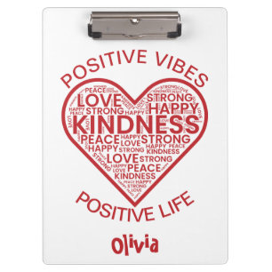 Prancheta Vibrações Positivas Vida Positiva