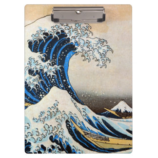 Pranchetas 神奈川沖浪裏, grande onda do 北斎, Hokusai, Ukiyo-e