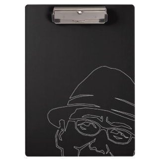 PRANCHETAS 顔 白ライン クリップボード