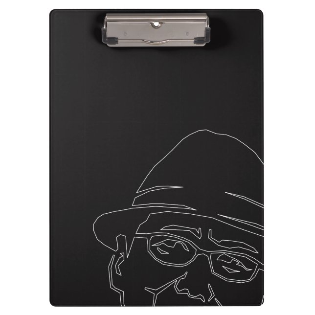 PRANCHETAS 顔　白ライン　クリップボード (Frente)
