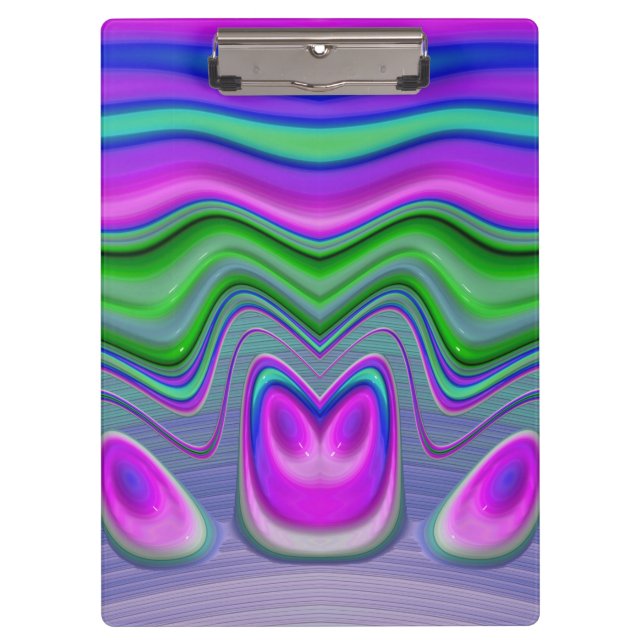 Pranchetas 3D! Rosa, Roxo, Verde, Azul ~ (Frente)