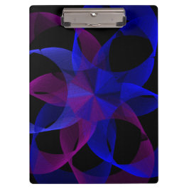 Pranchetas 3D To 2D Cylinder Ring Geometric Clipboard
