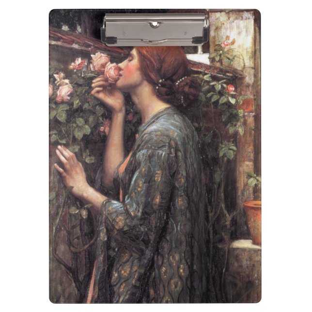 Pranchetas A Alma da Rosa (por John William Waterhouse) (Frente)