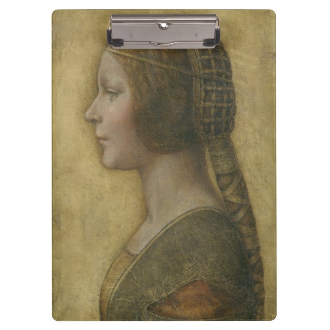 Pranchetas A bela princesa (por Leonardo da Vinci) (Frente)