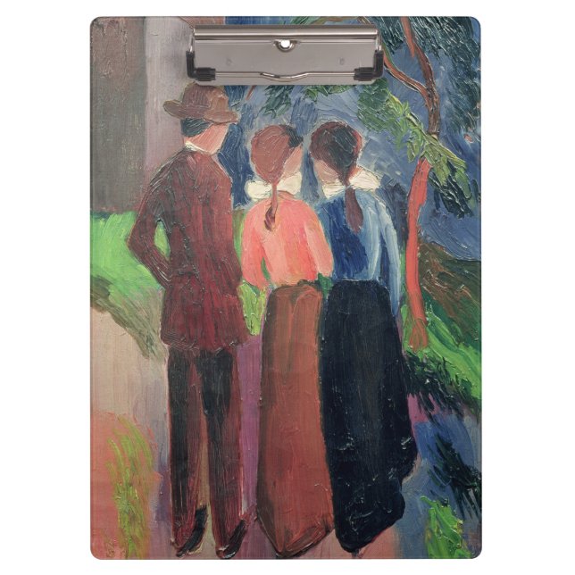 Pranchetas A caminhada, 1914 (Frente)