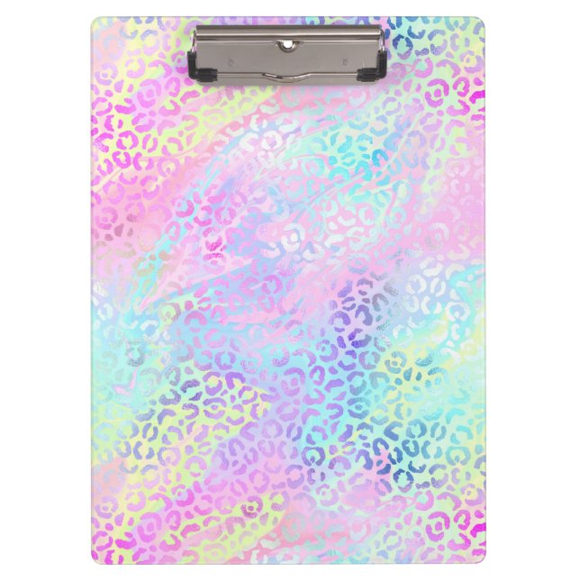 Pranchetas A Design 10 da Série Leopardo Iridescente (Frente)