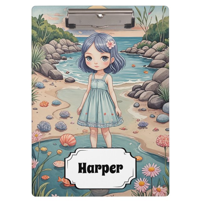 Pranchetas A felicidade de Beachcomber é personalizada (Frente)