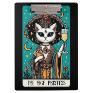 Pranchetas A Gata da Alta Sacerdotisa Tarot Mística e Bruxa