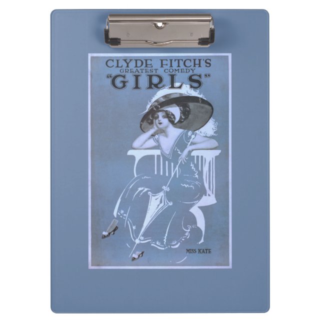 Pranchetas A grande comédia de Clyde Fitch, teatro das (Frente)