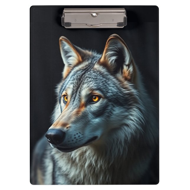 Pranchetas "A Majestade dos Selvagens: O Alfa na Floresta" (Frente)