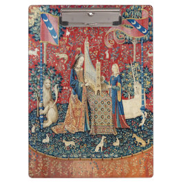 Pranchetas A Senhora e o Unicórnio, Audição