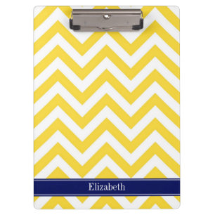 Pranchetas Abacaxi Branco LG Chevron Azul Naval Nome Monogram
