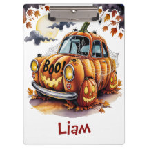 Abóbora de Halloween Jack O Lanterna Fofa Carro As