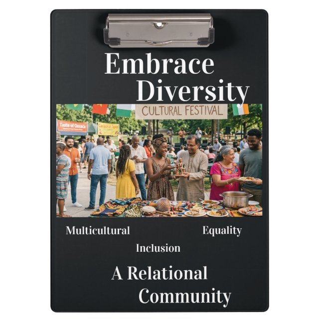Pranchetas Abraçar a Diversidade (Frente)