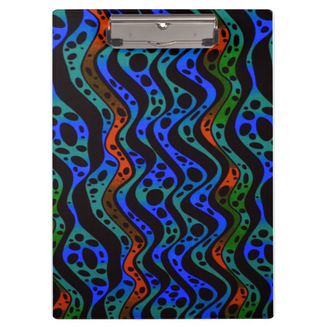Pranchetas Abstrato/Área de Transferência Curva (Frente)