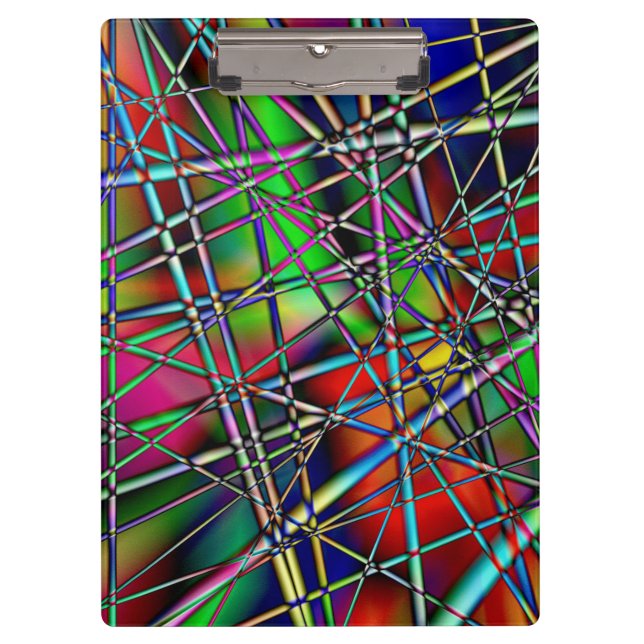 Pranchetas Abstrato colorido (Frente)