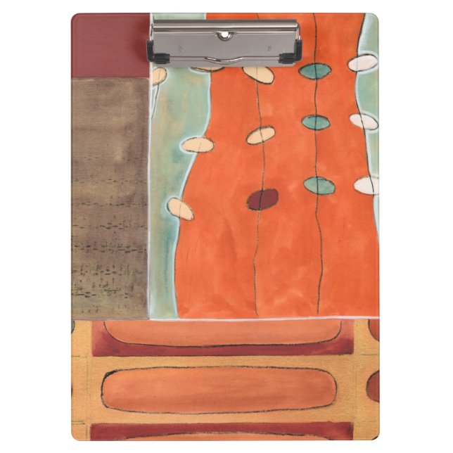 Pranchetas Abstrato de Ovos por Erica J Vess (Frente)