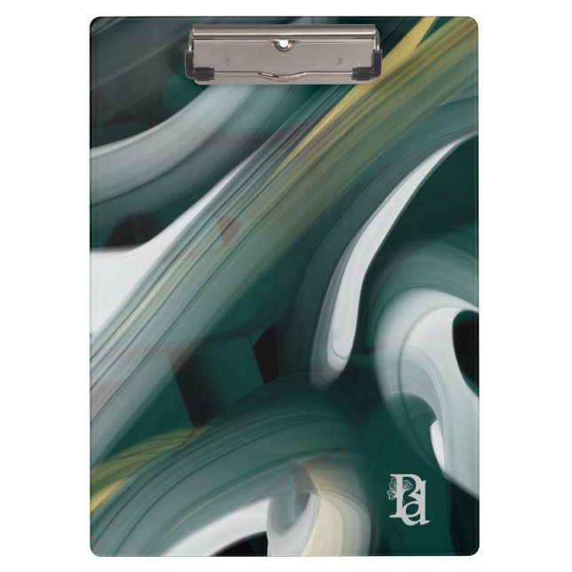 Pranchetas Abstrato de Tendência para a Área de Transferência (Frente)