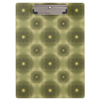 Pranchetas Abstrato Olive Green Flower Padrão Sem Costura