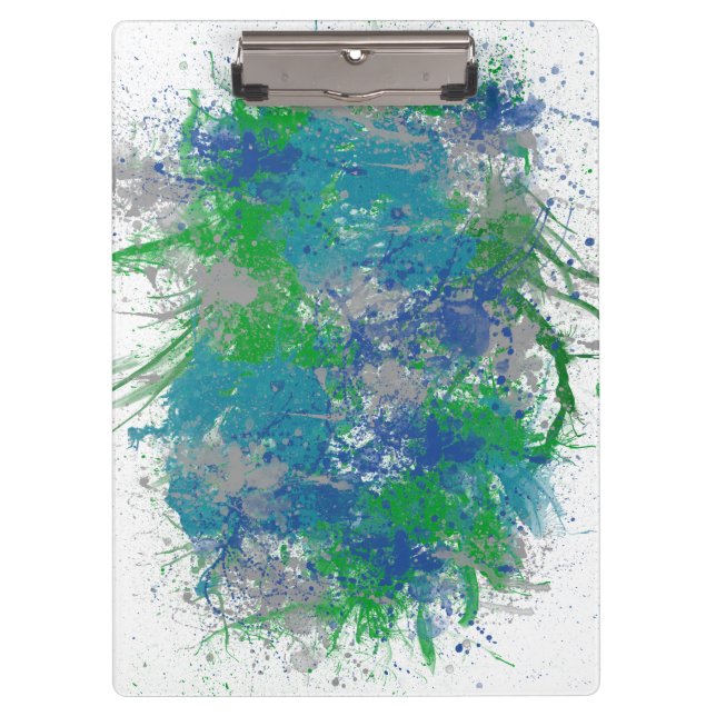 Pranchetas Abstrato Paint Splatter (Frente)