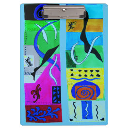 Pranchetas Abstrato preto moderno azul С geométrico