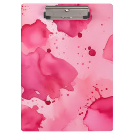 Pranchetas Abstrato Rosa sobre Rosa 