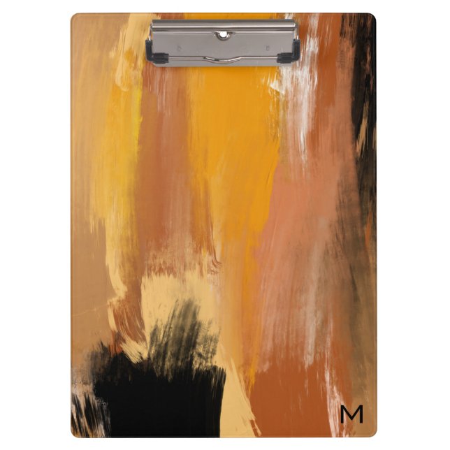 Pranchetas Abstrato Terra Inchada (Frente)