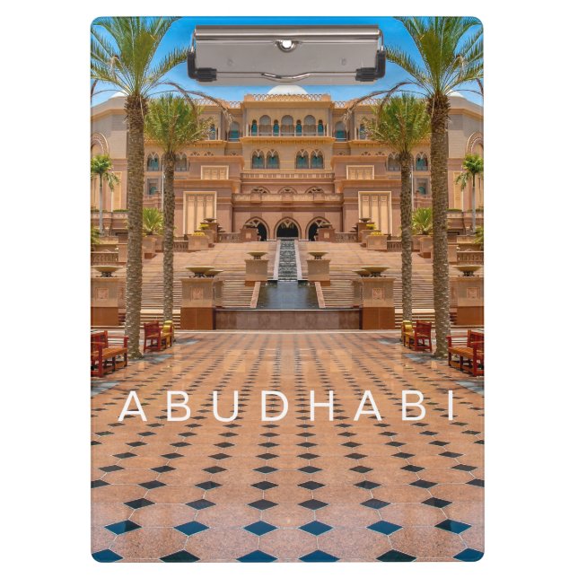 Pranchetas Abudhabi - Palácio (Frente)