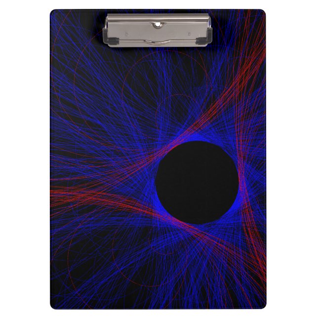 Pranchetas Accented Triangle Geometric Clipboard (Frente)