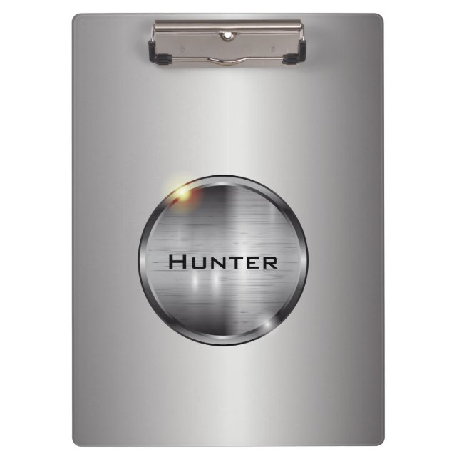 Pranchetas Aço brilhante elegante (Frente)