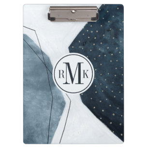 Pranchetas Adicionar suas Iniciais   Abstração Adjacente