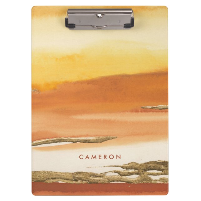 Pranchetas Adicione seu âmbar dourado | conhecido mim Ver. (Frente)