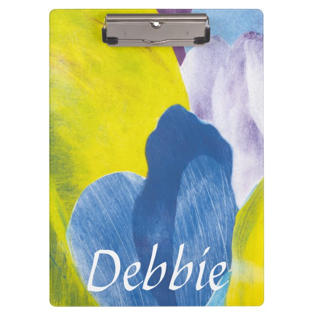 Pranchetas Adicione seu nome | False Indigo III (Frente)