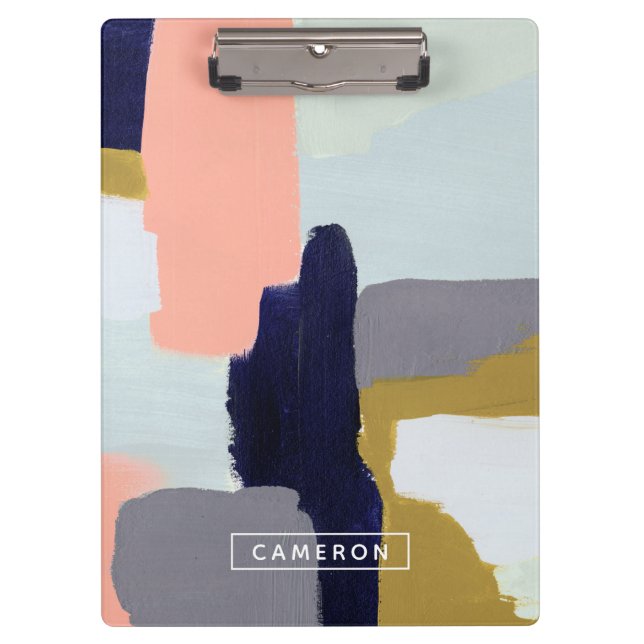 Pranchetas Adicione seu nome | Língua (Frente)