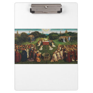 Pranchetas Adoração do cordeiro por Jan van Eyck