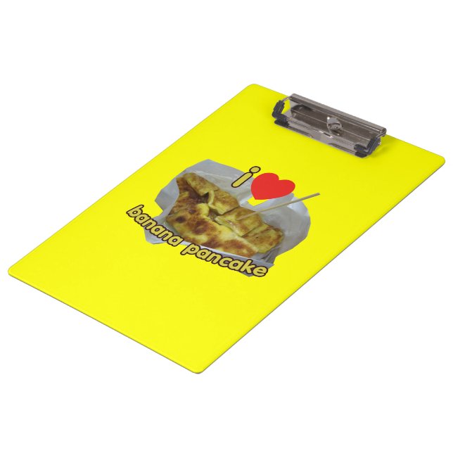 Pranchetas Adoro Banana Pancake... Comida da Rua Tailandesa (Inclinado)