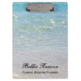 Pranchetas Água Azul Limpa