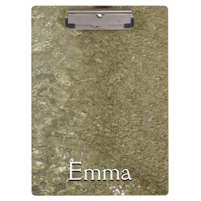 Pranchetas Água na fotografia da Abstrato da Beach II (Frente)