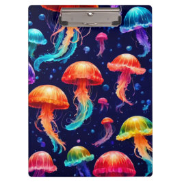 Pranchetas Água-viva colorida