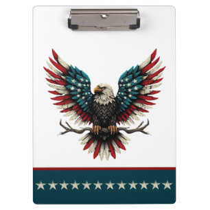 Pranchetas Águia-careca americana/patriótica russa