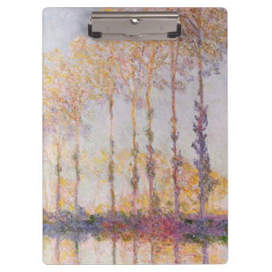 Pranchetas Álamos de Claude Monet nos bancos do Epte