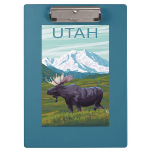 Pranchetas Alces com MountainUtah