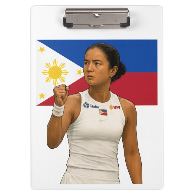 Pranchetas Alexandra Eala - Campeão de Guadalajara 2025 (Frente)