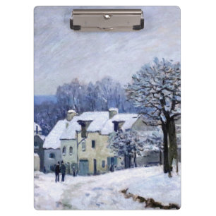 Pranchetas Alfred Sisley - Coloque Chenil em Marly, Efeito da