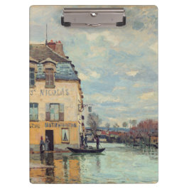 Pranchetas Alfred Sisley - Inundações em Port-Marly 1872