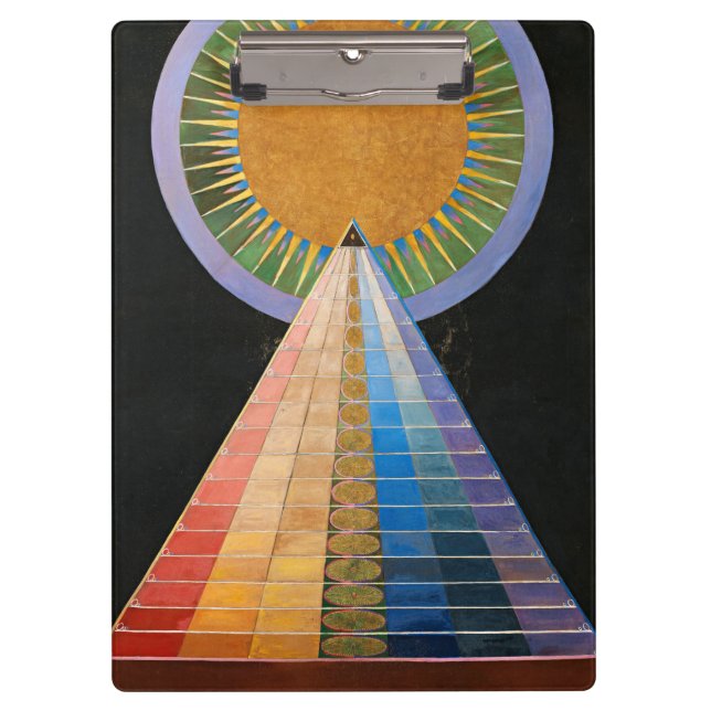 Pranchetas Altarpart, Grupo X, nº 1, por Hilma af Klint (Frente)