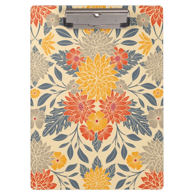 Pranchetas Amarelo quente, laranja e azul (Frente)