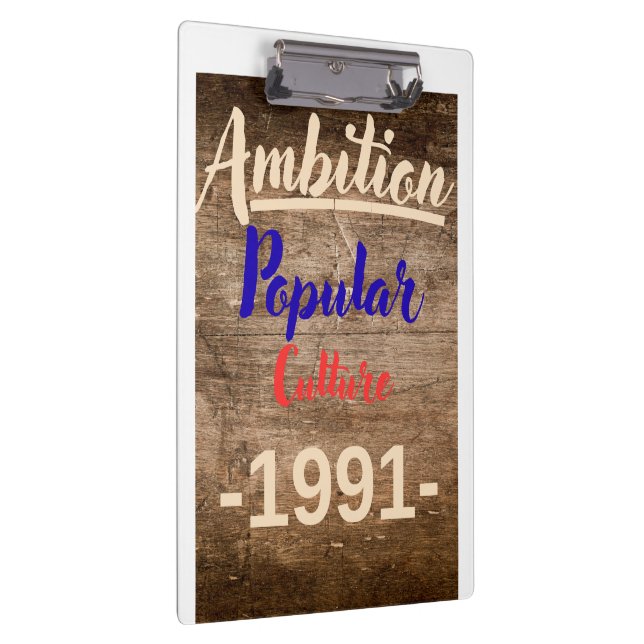 Pranchetas Ambition: Popular Culture (Direita)