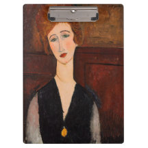 Amedeo Modigliani - Retrato de uma Mulher