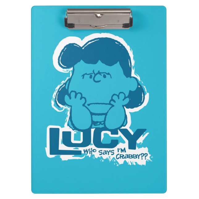 Pranchetas Amendoins Lucy Quem diz que sou Crabby? (Frente)
